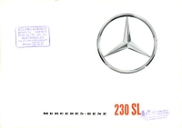 Mercedes-Benz 230 SL brochure 3.1963