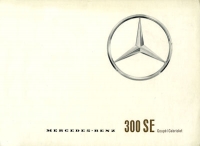 Mercedes-Benz 300 SE Coupe / Cabriolet brochure 12.1962