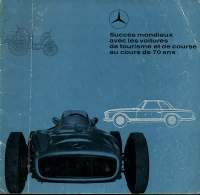 Mercedes-Benz Welterfolge mit Touren u. Rennwagen in 7 Jahrzehnten 1964