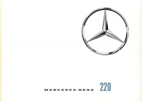 Mercedes-Benz 220 brochure 1965