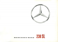 Mercedes-Benz 230 SL Prospekt 1.1965