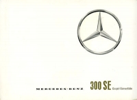 Mercedes-Benz 300 SE Coupe / Cabriolet brochure 8.1964