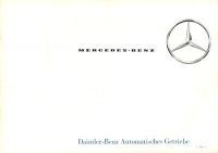 Mercedes-Benz Automatic Transmission brochure 6.1965