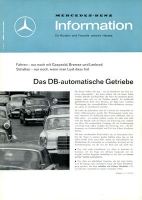 Mercedes-Benz Information automatic transmission 8.1965