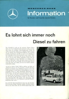 Mercedes-Benz Information Diesel 4.1967