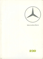 Mercedes-Benz 230 Prospekt 8.1966 it