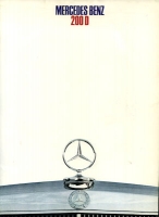 Mercedes-Benz 200 D brochure 1968