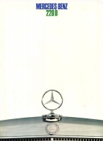 Mercedes-Benz 220 D brochure 12.1967