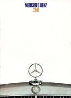 Mercedes-Benz 250 brochure 12.1967