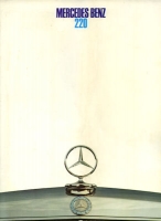 Mercedes-Benz 220 brochure 12.1968