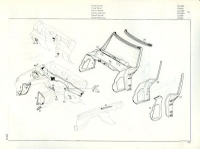 Preview: Mercedes-Benz 250 280 SL Ersatzteilliste 1972