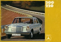 Mercedes-Benz 200 220 brochure 6.1970