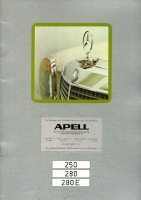 Mercedes-Benz 250 280 280E brochure 1972