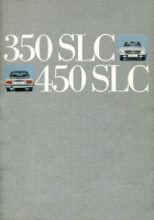 Mercedes-Benz 350 450 SLC Prospekt 1973
