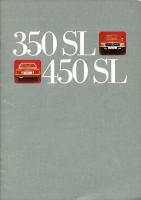 Mercedes-Benz 350 450 SL brochure 1973