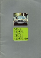 Mercedes-Benz 350 SE-450 SEL 6.9 brochure 7.1975