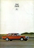 Mercedes-Benz 280 280 E Prospekt 1.1979