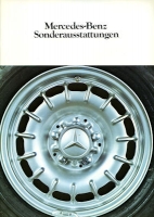 Mercedes-Benz Sonderausstattungen Prospekt 6.1979
