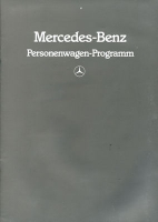 Mercedes-Benz program 1983