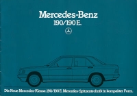 Mercedes-Benz 190 190E brochure 10.1982