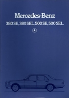 Mercedes-Benz 380 SE-500 SEL Prospekt 7.1982