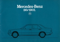 Mercedes-Benz 190 190E brochure 8.1983