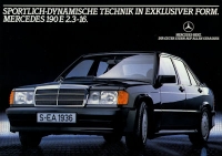 Mercedes-Benz 190 E 2,3 16 brochure 8.1983