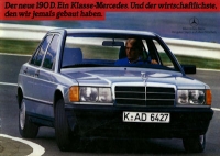 Mercedes-Benz 190 D brochure 12.1983