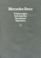 Mercedes-Benz upholsteries brochure 11.1984