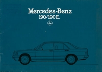 Mercedes-Benz 190 / E brochure 1985