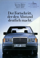 Mercedes-Benz 200 D-300 E brochure 1.1985