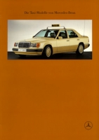 Mercedes-Benz Taxi brochure 1990