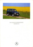 Mercedes-Benz G-Klasse Bauart 463 Prospekt 6.1994