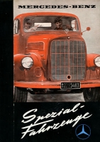 Mercedes-Benz Spezial-Fahrzeuge Prospekt 1950