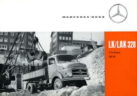 Mercedes-Benz LK LAK 328 Prospekt 1962