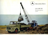Mercedes-Benz LK LAK 911 Prospekt 1964
