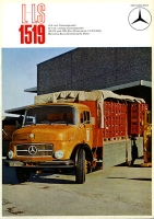 Mercedes-Benz L LS 1519 brochure 1971