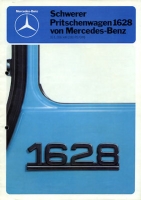 Mercedes-Benz Schwerer Pritschenwagen 1628 Prospekt 1980