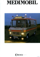 Mercedes-Benz Miessen Medimobil brochure 1982