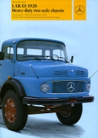 Mercedes-Benz L/LK/LS 1928 Prospekt 1990 e