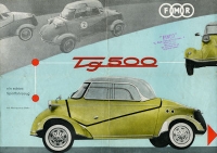 Messerschmitt Tg 500 brochure 1950s