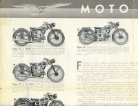 Moto Guzzi program 1938