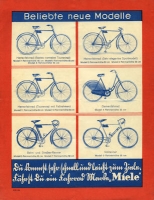 Miele Fahrrad Prospekt 1.1929