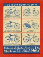 Miele Fahrrad Prospekt 1.1929