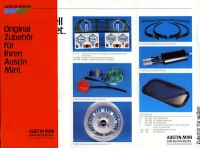 Mini parts brochure ca. 1990