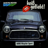 Mini Mayfair Sports brochure ca. 1990