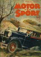 Motor & Sport 1929 Heft 44
