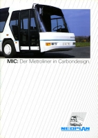 Neoplan Metroliner brochure ca. 1990