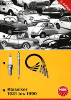 NGK Catalogue Classic-cars 1931-1990