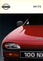 Nissan 100 NX brochure 1991